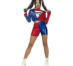 Costume glamour da ragazza pericolosa per donna