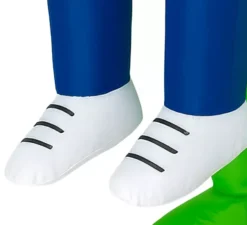 Costume gonfiabile da alieno verde per uomo