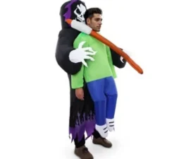 Costume gonfiabile da Morte per adulti