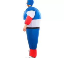 Costume gonfiabile da Star American Hero per adulto