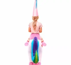 Costume gonfiabile da unicorno per donna