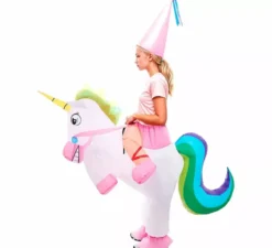 Costume gonfiabile da unicorno per donna