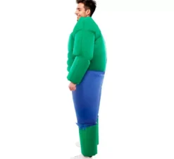 Costume gonfiabile gigante verde per adulto