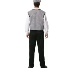 Costume grigio da Chulapo Madrileño con cappello per uomo