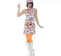 Costume hippie buona onda anni '60 per le donne