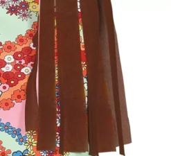 Costume hippie con abito lungo per donna