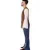 Costume hippie con gilet da uomo