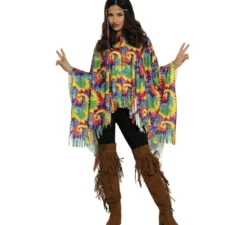 costume Hippie Poncho per le donne