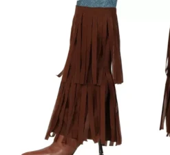 Costume Hippy con gilet per donna