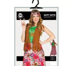 Costume hippy felice per una donna