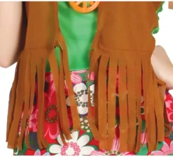 Costume hippy felice per una donna
