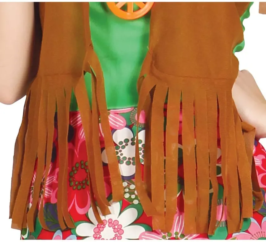 Costume hippy felice per una donna