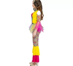 Costume Hippy multicolore per donna