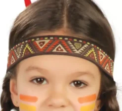 Costume India marrone scuro per bambine
