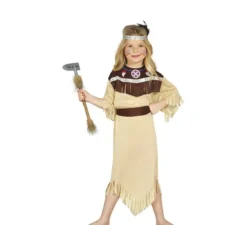 Costume Indiana cherokee per bambina