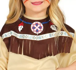 Costume Indiana cherokee per bambina