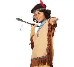 Costume indiano Apache con copricapo per bambini