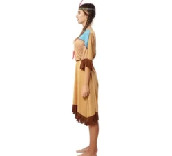 Costume indiano Apache in abito con copricapo per donna