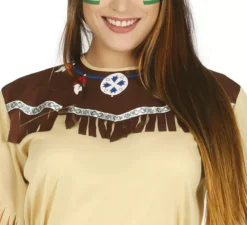 Costume indiano con frange per donna