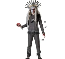 Costume indiano da sciamano per uomo