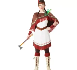 Costume India White Cloud con frange per donna