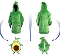 Costume in felpa di peluche di Agustín Aguacate per bambini