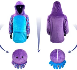 Costume in felpa di peluche Pepa Pulpa per adulto