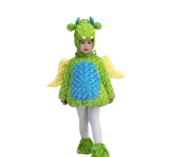 Costume in peluche drago per bambini