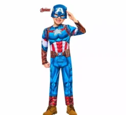 Costume intero da Capitan America per bambini