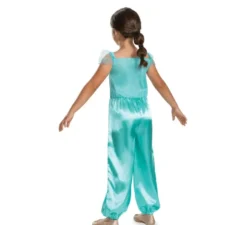 Costume Jasmin tuta classica blu per bambina
