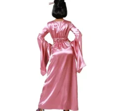 Costume kimono rosa da donna cinese per donna