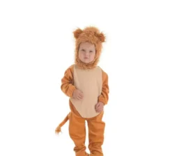 Costume leone peluche per neonati