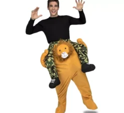 Costume leone sulle spalle per adulti