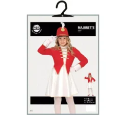 Costume Majorette bambina con vestito per bambina