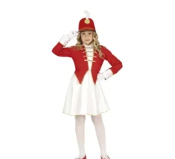 Costume Majorette bambina con vestito per bambina