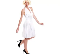 Costume Marilyn classico abito bianco per donna