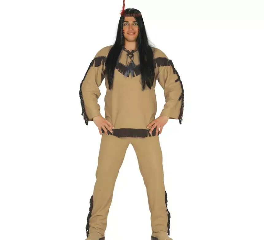 Costume marrone indiano