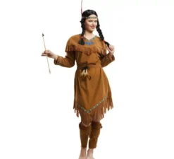 Costume marrone indiano per adulti