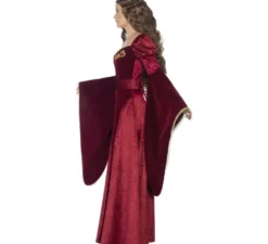 Costume medievale burgher queen per donna