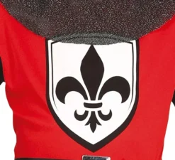 Costume medievale da cavaliere notturno per bambino