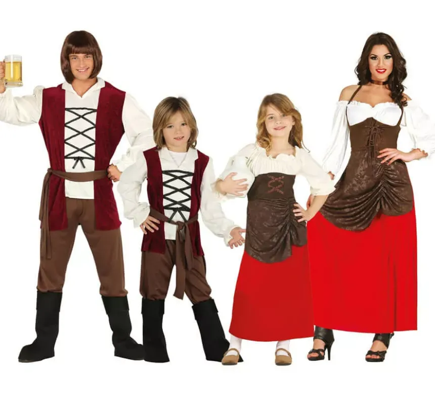 Costume medievale locandiere per bambino