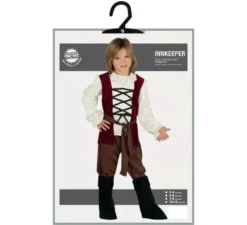 Costume medievale locandiere per bambino