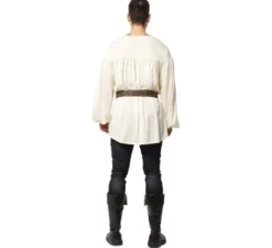 Costume medievale o camicia con cintura per uomo