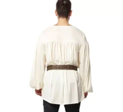 Costume medievale o camicia con cintura per uomo