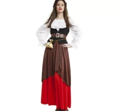 Costume mesonera medievale per donna