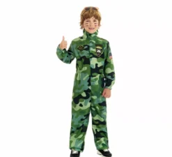 Costume militare mimetico per bambino