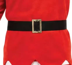 Costume natalizio da elfo sulla mensola per uomo