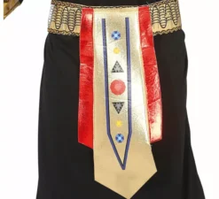 Costume nero da faraone egiziano per ragazzi