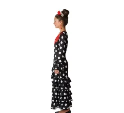 costume nero Flamenco per le ragazze