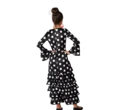 costume nero Flamenco per le ragazze